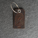 Weddings - Mr. or Mrs. Design Stamped Leather Luggage Tags