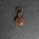 AirTag Keychain | Personalized Premium Leather Keychain AirTag Holder
