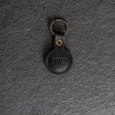 AirTag Keychain | Personalized Premium Leather Keychain AirTag Holder