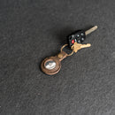 AirTag Keychain | Personalized Premium Leather Keychain AirTag Holder