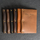 Leather Menu Cover with Chicago Screws - Soft Cover