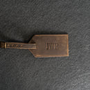 Personalized Leather Luggage Tags with Address Card Insert