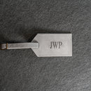 Personalized Leather Luggage Tags with Address Card Insert