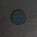 Merry Christmas Leather Coasters - 4" Round or Square - Sold individually or as a Set of 4