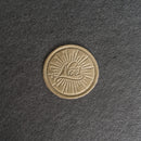 Noel Leather Coasters - 4" Round or Square - Sold individually or as a Set of 4