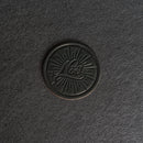 Noel Leather Coasters - 4" Round or Square - Sold individually or as a Set of 4