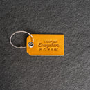 I haven't been everywhere Leather Luggage Tag