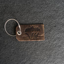 Wild Leather Luggage Tag