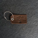 Explore Leather Luggage Tag