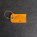 Explore Leather Luggage Tag