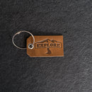 Explore Leather Luggage Tag