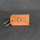 Weddings - Leather Luggage Tags Bridesmaid and Groomsmen Gifts