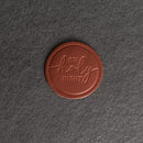 O Holy Night Leather Coasters - 4" Round or Square - Sold individually or as a Set of 4