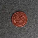 Merry & Bright Leather Coasters - 4" Round or Square - Sold individually or as a Set of 4