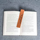 Mountain Range - Leather Bookmark