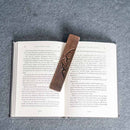 Mountain Range - Leather Bookmark
