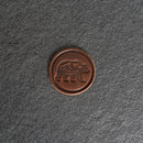 Bear Leather Patches with Optional Hook and Loop Fastener