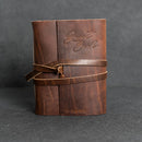 Vacation Rental Guest Book - Leather 6x8 Book with Personalization Options