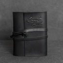 Memorial Guest Book - Leather 6x8 Book with Personalization Options for Funeral or Celebration of Life