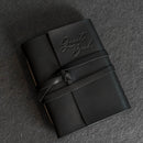 Event Guest Book - Leather 6x8 Book with Personalization Options for Birthday or Anniversary Parties