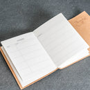 Memorial Guest Book - Leather 6x8 Book with Personalization Options for Funeral or Celebration of Life