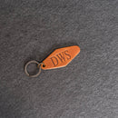 Get Leather Motel Key Shape Keychain