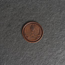 America’s 250th Anniversary Eagle Leather Patch – Limited Edition - Circle with Optional Hook and Loop Fastener
