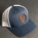America’s 250th Anniversary Eagle Circle Leather Patch Trucker Hat - Limited Edition