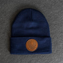 America’s 250th Anniversary Eagle Leather Patch Beanie - Circle Patch - Limited Edition
