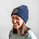 America’s 250th Anniversary Eagle Leather Patch Beanie - Circle Patch - Limited Edition