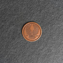 America’s 250th Anniversary Eagle Leather Patch – Limited Edition - Circle with Optional Hook and Loop Fastener