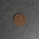 America’s 250th Anniversary Eagle Leather Patch – Limited Edition - Circle with Optional Hook and Loop Fastener