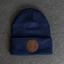 America’s 250th Anniversary Leather Patch Beanie - Circle Patch - Limited Edition