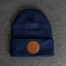 America’s 250th Anniversary Leather Patch Beanie - Circle Patch - Limited Edition