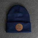 America’s 250th Anniversary Leather Patch Beanie - Circle Patch - Limited Edition