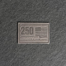America’s 250th Anniversary Leather Patch – Limited Edition - Rectangle with Optional Hook and Loop Fastener