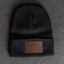 America’s 250th Anniversary Eagle Leather Patch Beanie - Limited Edition