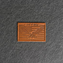 America’s 250th Anniversary Eagle Leather Patch – Limited Edition - Optional Hook and Loop Fastener