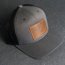 America’s 250th Anniversary Eagle Leather Patch Trucker Hat - Limited Edition