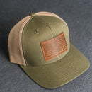 America’s 250th Anniversary Eagle Leather Patch Trucker Hat - Limited Edition