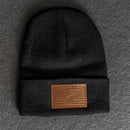 America’s 250th Anniversary Eagle Leather Patch Beanie - Limited Edition