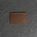 America’s 250th Anniversary Eagle Leather Patch – Limited Edition - Optional Hook and Loop Fastener