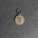 America's 250th Anniversary Leather Circle Keychain - Thick Leather