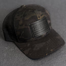 America’s 250th Anniversary Black Multicam w/Black Leather Patch