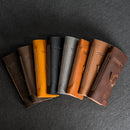 Leather Hunting Logbook with Buckle Closure