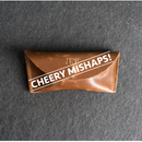 Cheery Mishaps - Personalized Leather Sunglasses Case