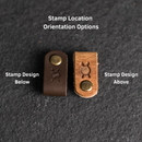 Clothing Tab Stamp Location Options - knit needles