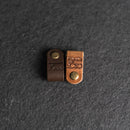 Brown leather straps