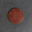 Call Me Old Fashioned Leather Coasters - 4" Round - Sold individually or as a Set of 4