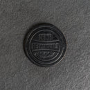 Drink Responsibly Means Don't Spill Leather Coasters - 4" Round - Sold individually or as a Set of 4